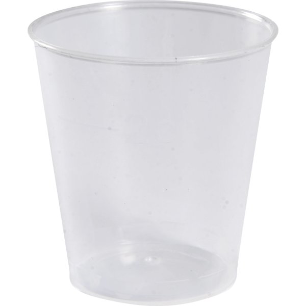 Snapseglas, PP, Klar, 2 cl, 20 stk