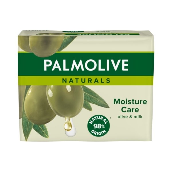 Palmolive Naturals Barsæbe Olive, 4-pak