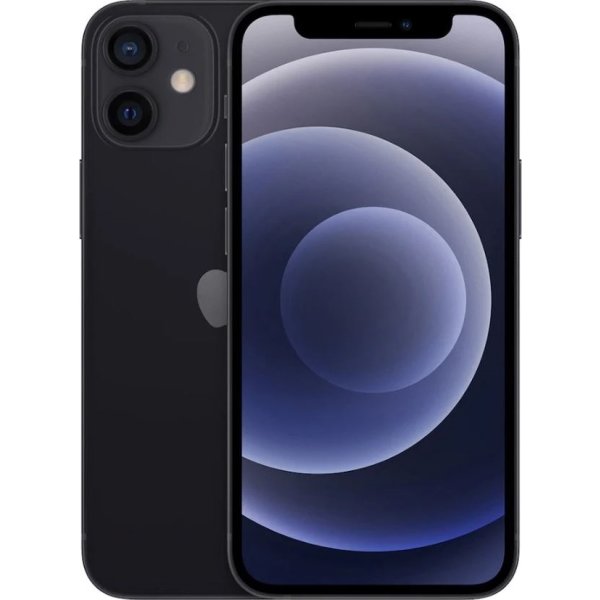 Brugt Apple iPhone 12, 128GB, sort, Grade B
