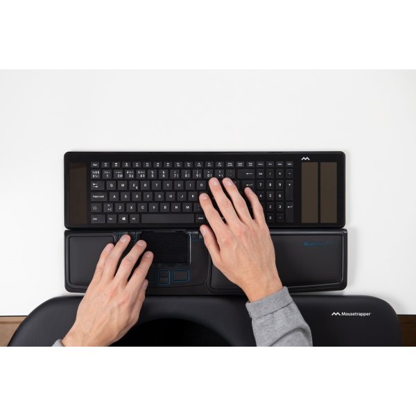 Mousetrapper Type tastatur, nordisk, sort