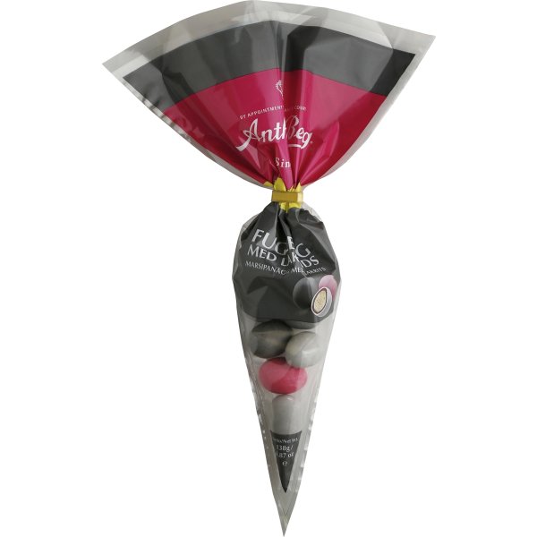 Anthon Berg Fugleæg m/lakrids i spidspose