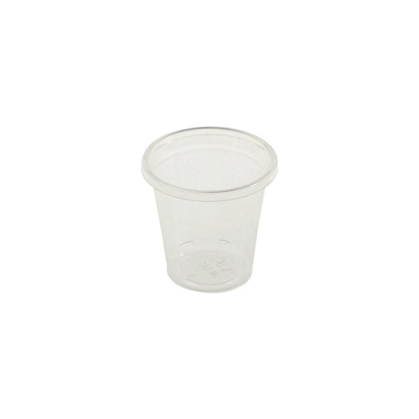 Snapseglas, PLA, Klar, 3 cl