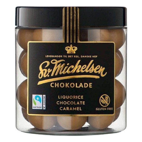 Sv. Michelsen Lakridsdragé caramel chokolade