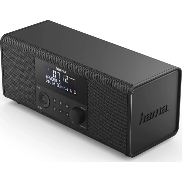 Hama DR1400 FM/DAB/DAB+ Radio, sort