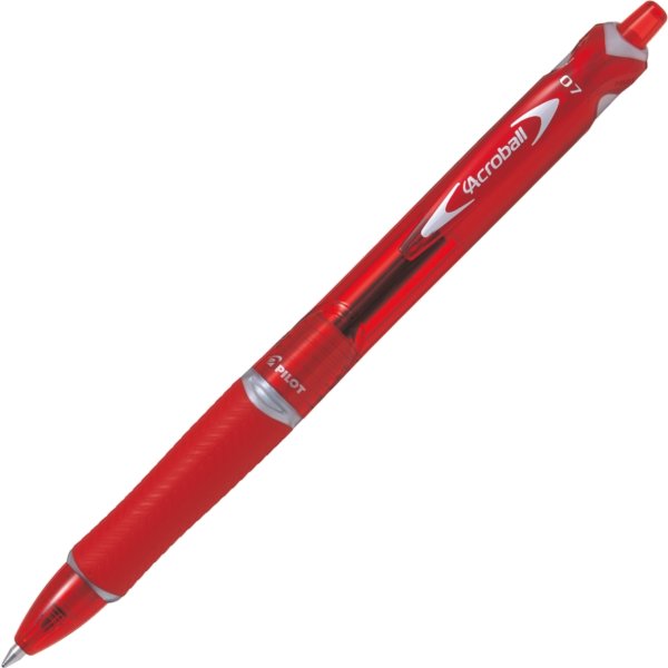 Pilot Acroball Kuglepen | F | Rød