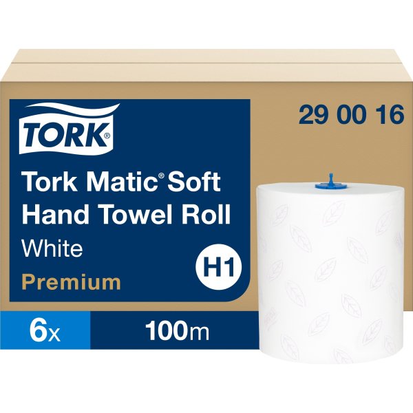 Tork H1 Premium Håndklædeark, 6 ruller