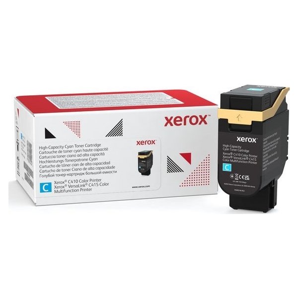 Xerox Versalink C415 lasertoner, cyan, 7.000 s