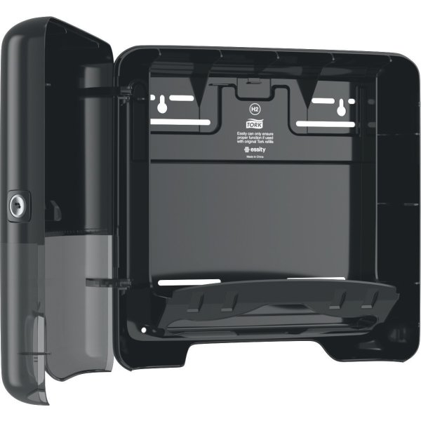 Tork H2 Xpress Mini Dispenser Håndklædeark, Sort