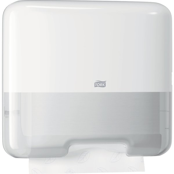 Tork H3 Mini Dispenser Håndklædeark, Hvid