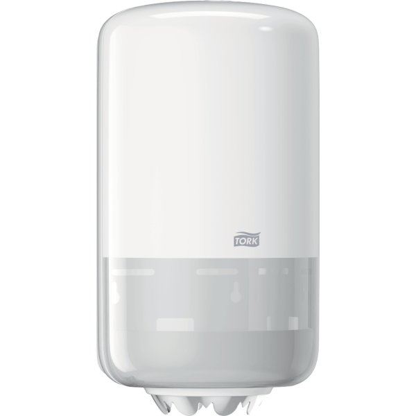 Tork M1 Mini Dispenser Aftørringspapir, Hvid