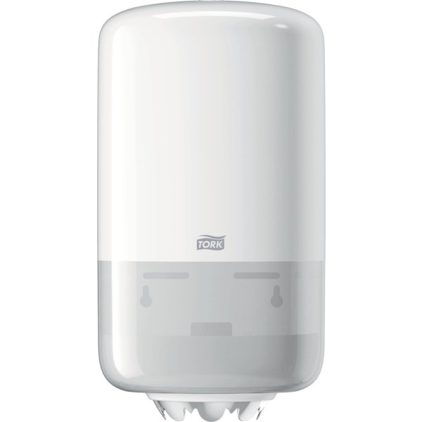 Tork M1 Mini Dispenser Aftørringspapir, Hvid