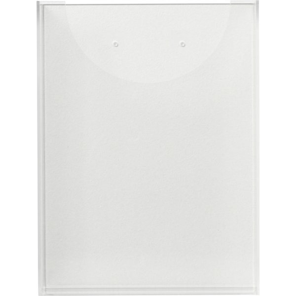Naga magasinholder, klar akryl, 24 x 30 cm