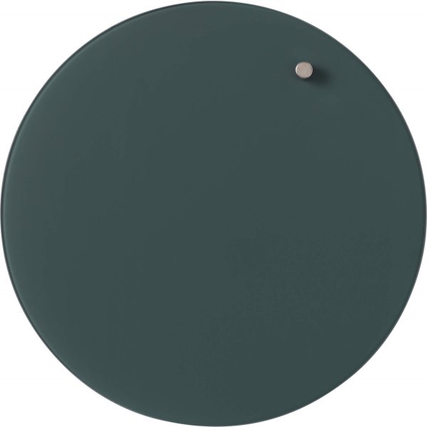 NAGA Nord magnetisk glastavle, 25 cm, mørkegrøn