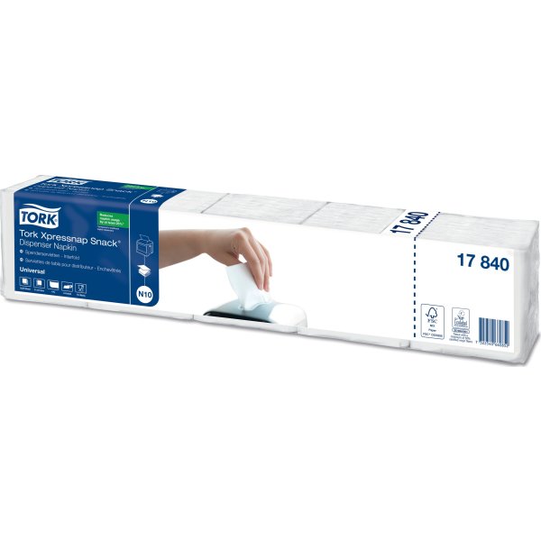 Tork N10 Xpressnap Serviet, 1-lag, 1125 stk.