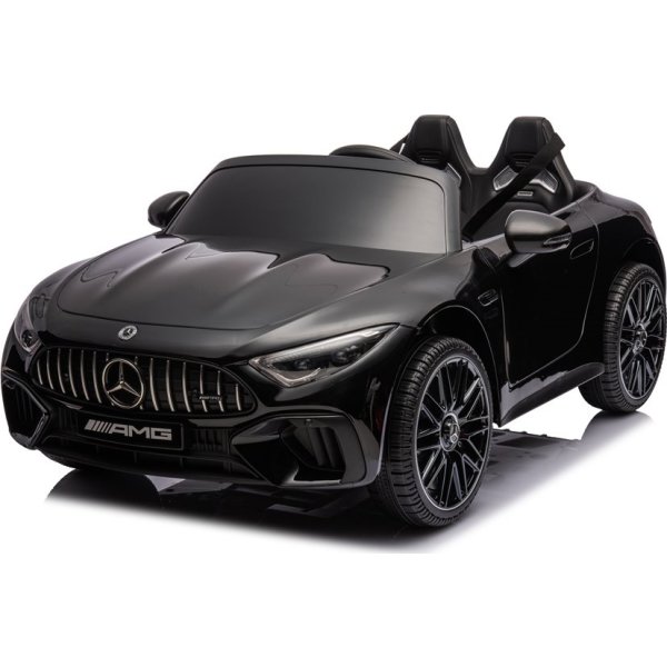 Elbil Mercedes AMG SL63 børnebil, 4x24V, sort