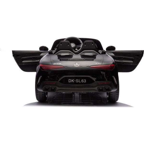 Elbil Mercedes AMG SL63 børnebil, 4x24V, sort