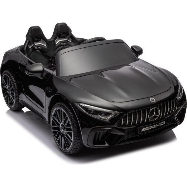 Elbil Mercedes AMG SL63 børnebil, 4x24V, sort