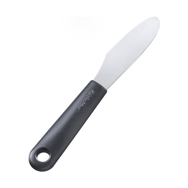 GastroMax Smørkniv, sort/stål, 22 cm.