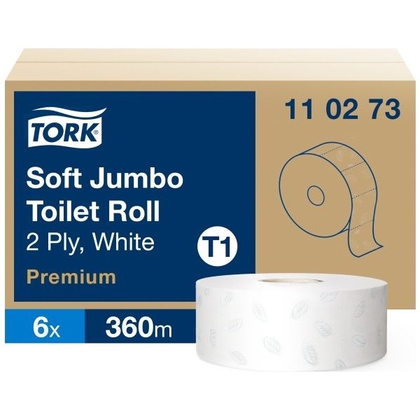 Tork T1 Premium Jumbo Toiletpapir | 2-lag