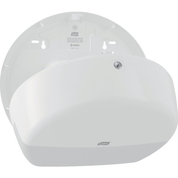 Tork T2 Dispenser Mini Jumbo Toiletpapir, Hvid