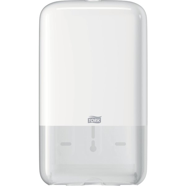 Tork T3 Dispenser Toiletpapir i ark, Hvid