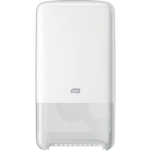 Tork T6 Twin Dispenser Toiletpapir, Hvid