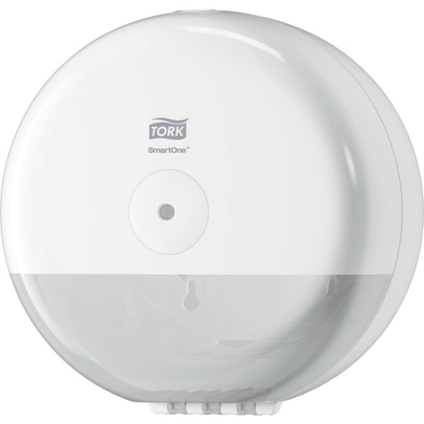 Tork T9 SmartOne Mini Dispenser Toiletpapir, Hvid