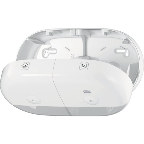 Tork T9 SmartOne Twin Dispenser Toiletpapir, Hvid