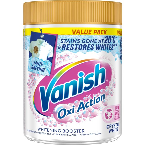 Vanish Oxi Action Powder | Crystal White | 940 g