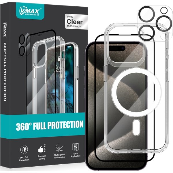 VMax 3-i-1 beskyttelse til iPhone 14 Pro Max
