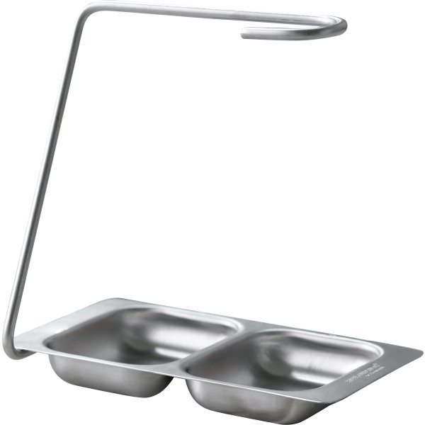 Steel Function Børstestativ, rustfrit stål