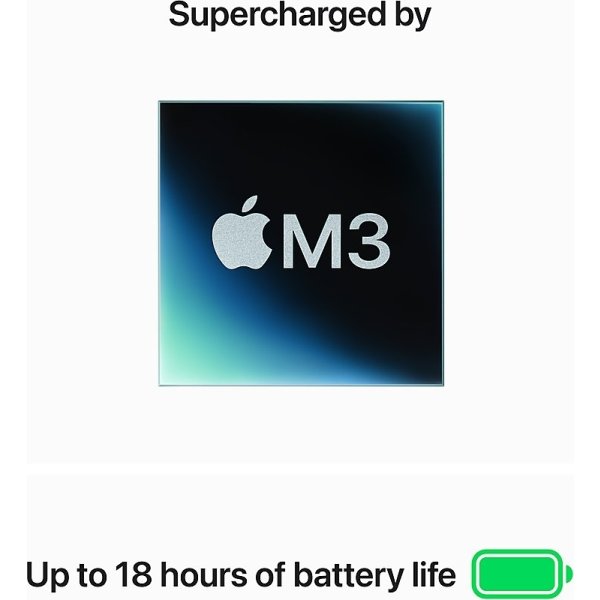 Apple MacBook Air M3 15", 16GB, 512GB, space grey