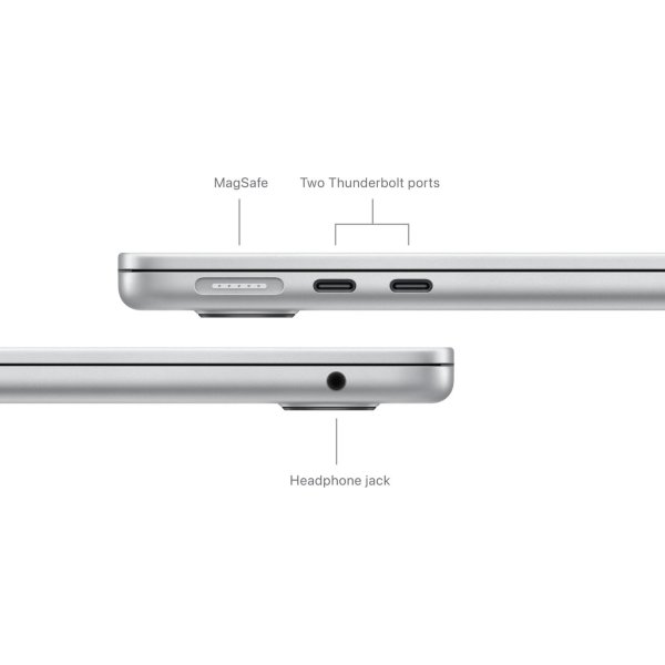 Apple MacBook Air 2024 M3 13", 512GB, sølv