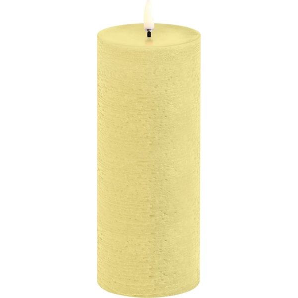 UYUNI Pillar LED Bloklys H20,3 cm, wheat yellow