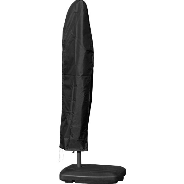 Hængeparasol Ø3m inkl. fod og overtræk, beige