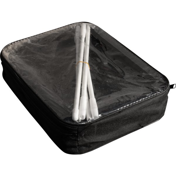 Hängparasol Ø3,5m m/fot m/hjul+överdrag+LED, beige