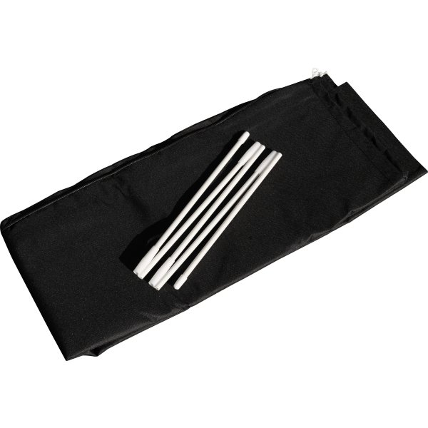 Hængeparasol Ø3,5m m/fod m/hjul+overtræk+LED,beige