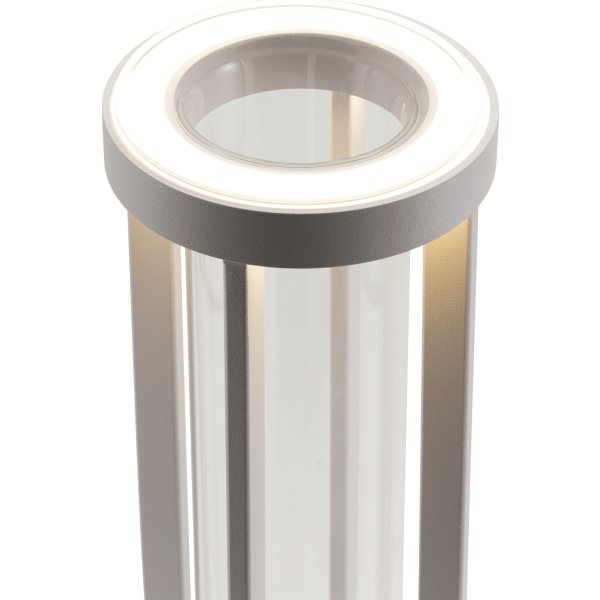 Securit® LED bordlampe/vase Florence, hvid