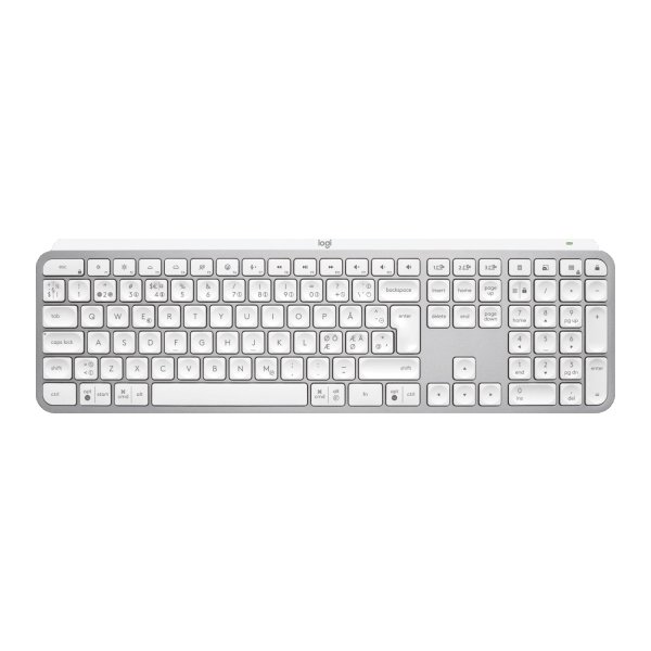Logitech MX Keys S Tastatur, nordisk, grå