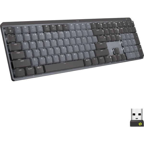 Logitech MX Mechanical Trådløst Tastatur, nordisk