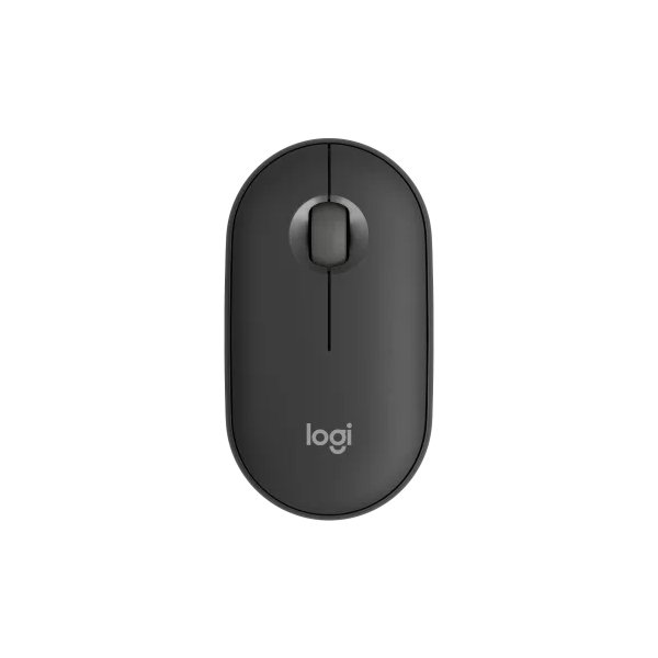 Logitech Pebble Mouse 2 M350S Trådløs Mus, grå