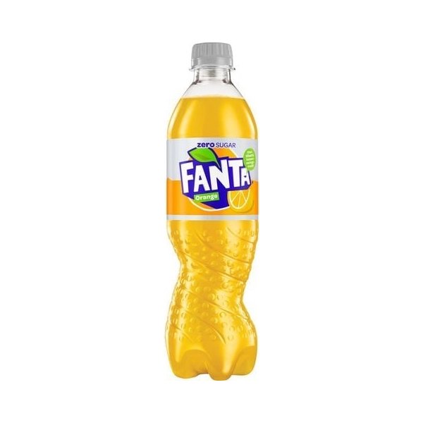 Fanta Orange Zero Sugar, 50cl