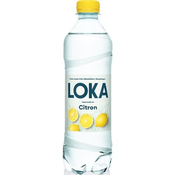 Loka Citron Mineralvatten, 33 cl