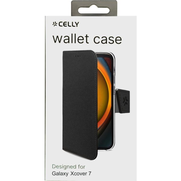 Celly Wally Samsung Galaxy Xcover 7 Cover, sort