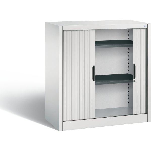 CP Omnispace arkivskab 2 hylder, 1000x1030 mm,grå