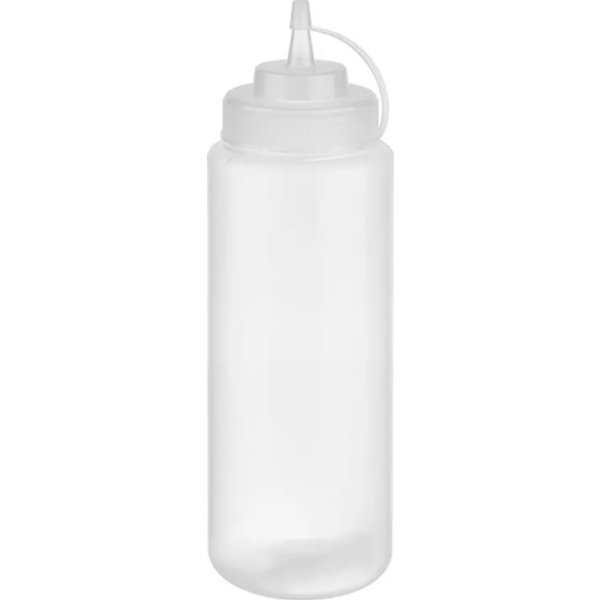 Dressingflaske, 102 cl, Transparent