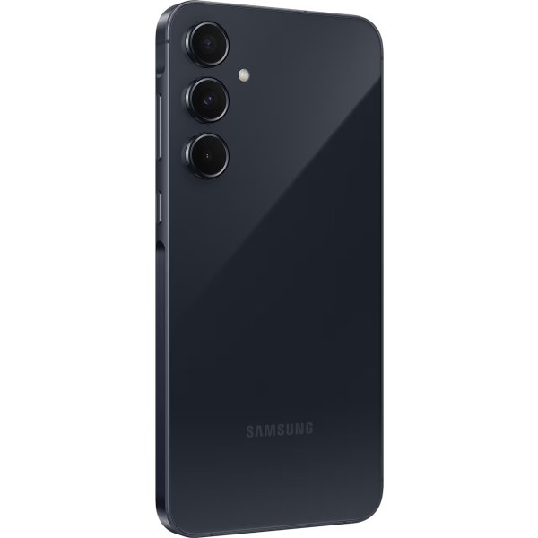 Samsung Galaxy A55 5G Smartphone, 256 GB, mørkeblå