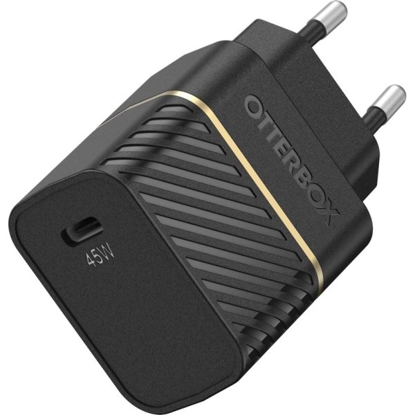OtterBox USB-C 45W GaN Adapter, sort