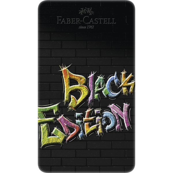 Faber-Castell Black E Farveblyanter | 12 farver