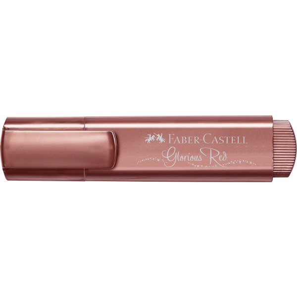 Faber-Castell Highlighter | Metallic | Rød